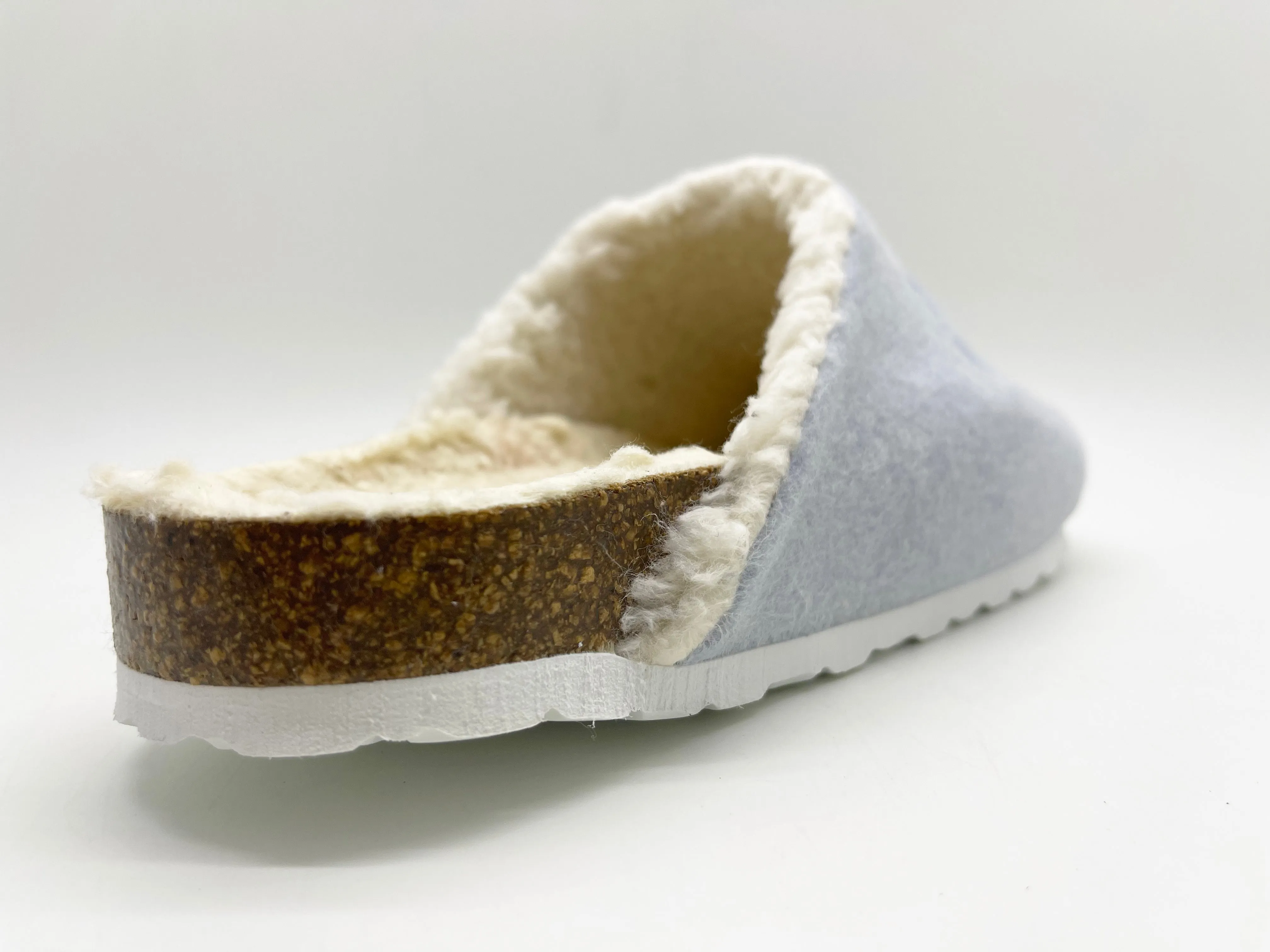 thies 1856 ® Organic Bio Clog vegan light blue (W/X)