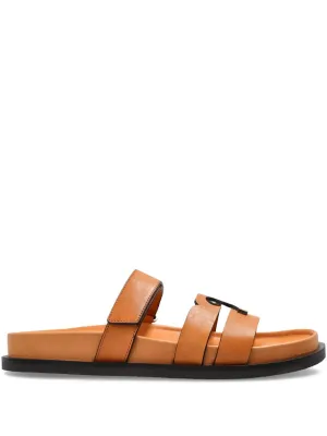 Tory Burch Sport Slide Leather Sandals