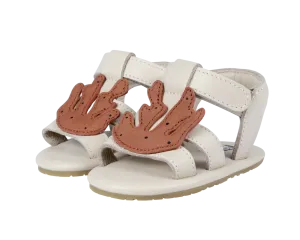 Ushy Sandals | Coral | Walnut Nubuck