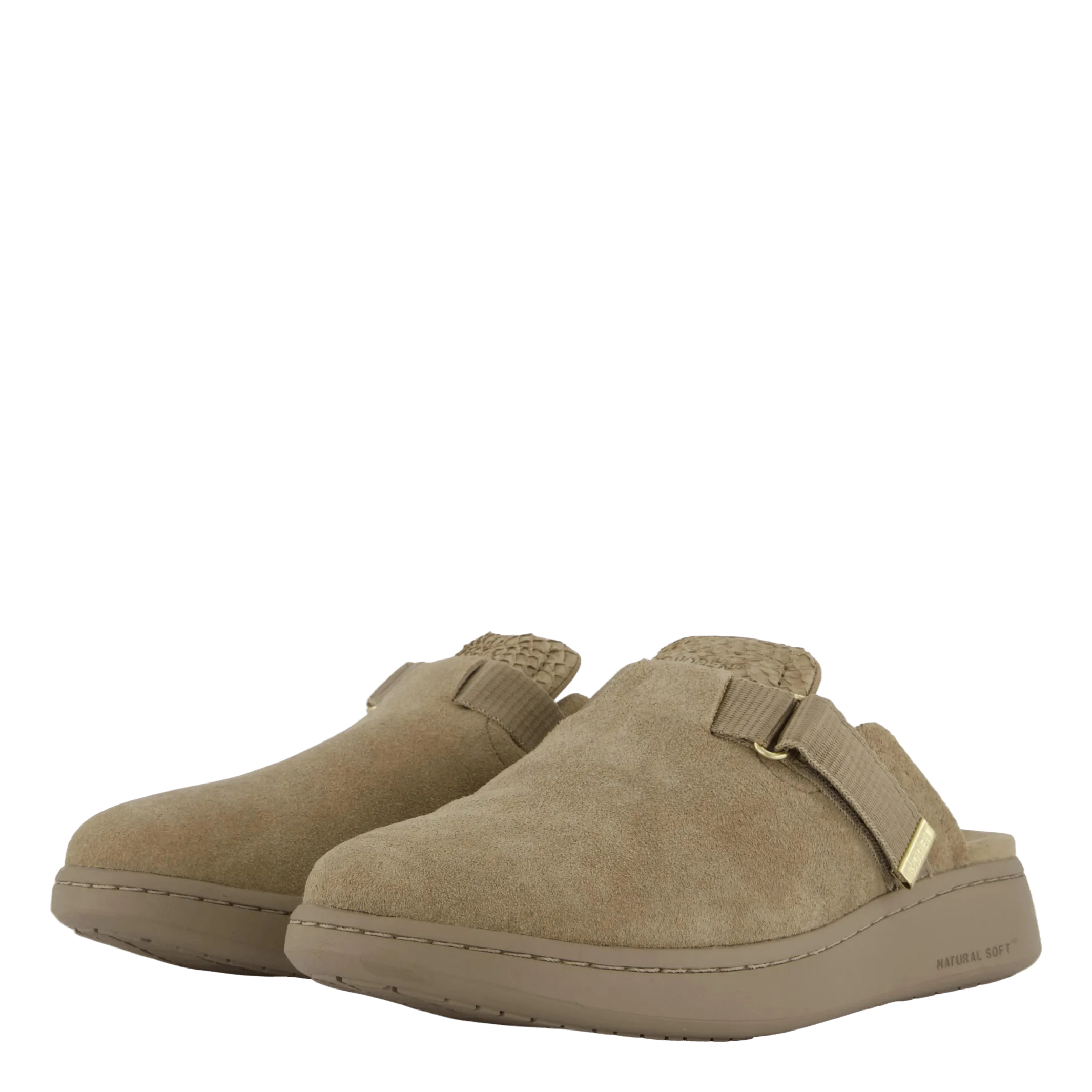 Vega Clog Suede Silver Mink