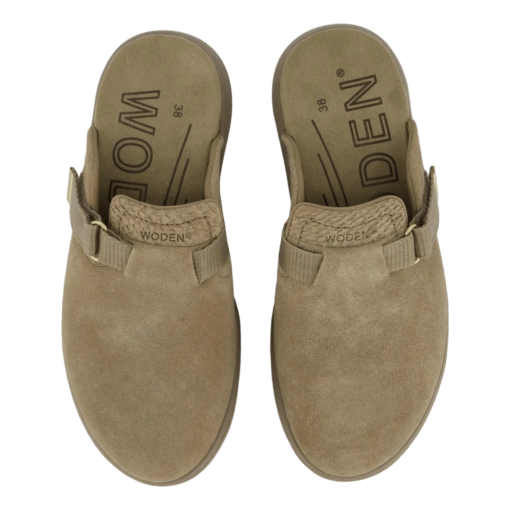 Vega Clog Suede Silver Mink