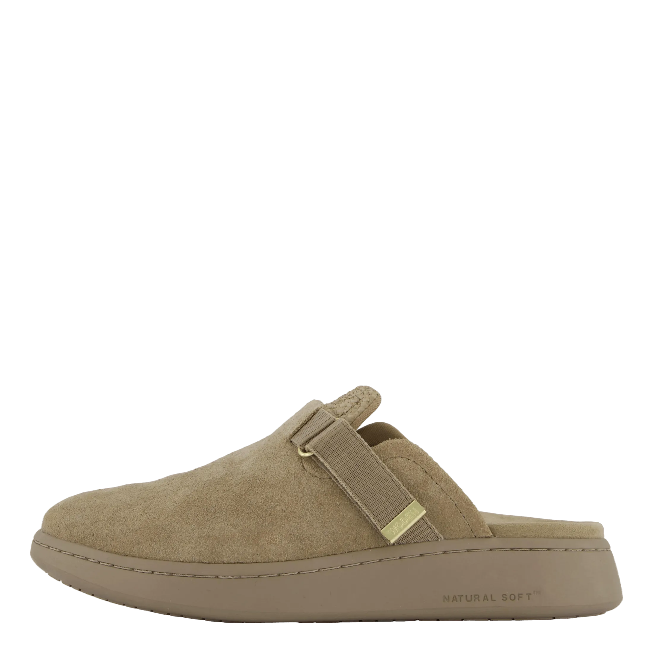 Vega Clog Suede Silver Mink