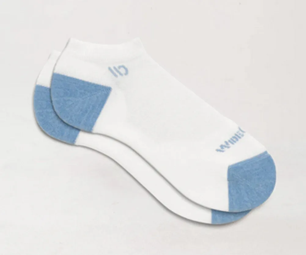 Women’s Solid Cushioned No Show Socks - 9500